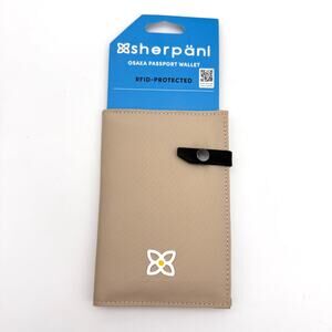 Sherpani Osaka Passport Wallet Travel Card ID Holder Slim RFID Moab NEW